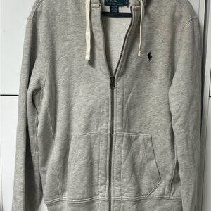 Ralph Lauren GRAY and Blue Polo Label